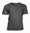 画像1: 【B品】Muscle Pharm　Tシャツ V-Neck Embroidered　グレー (1)