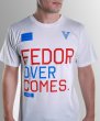 画像1: VXRSI　Tシャツ　Fedor　白 (1)