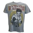 画像1: 【B品】The Ring　ヴィンテージ仕様Tシャツ　La Motta (1)