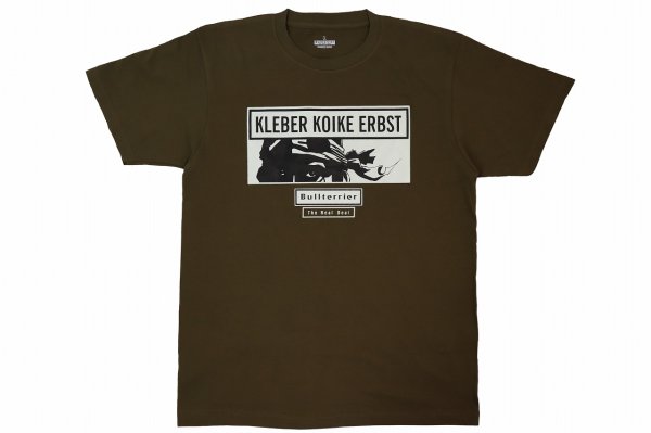 画像1: BULL TERRIER クレベル・コイケ Kleber Koike Erbst Tシャツ オリーブ (1)