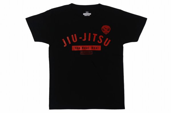 画像1: BULLTERRIER　キッズTシャツ Jiu-Jitsu 黒 (1)