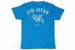 画像2: BULLTERRIER　キッズTシャツ Jiu-Jitsu ターコイズ (2)